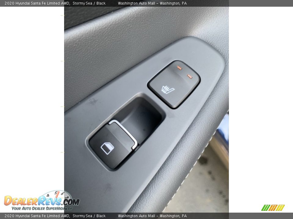 2020 Hyundai Santa Fe Limited AWD Stormy Sea / Black Photo #18