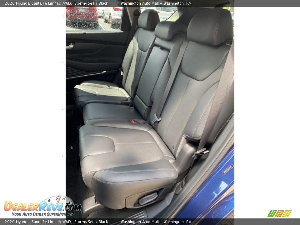 Rear Seat of 2020 Hyundai Santa Fe Limited AWD Photo #19