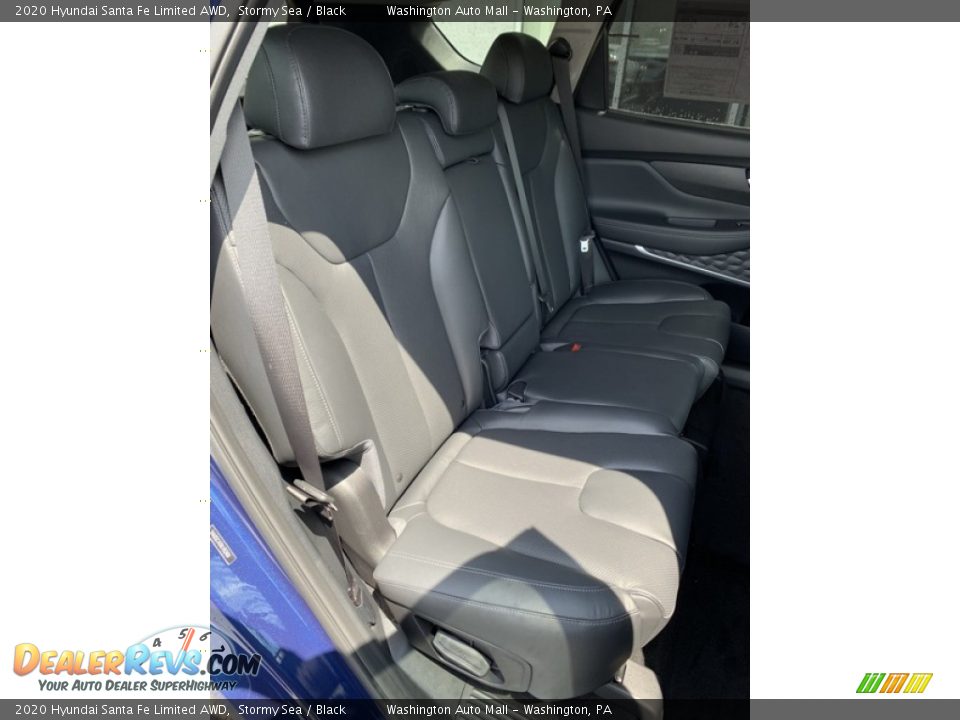 Rear Seat of 2020 Hyundai Santa Fe Limited AWD Photo #26