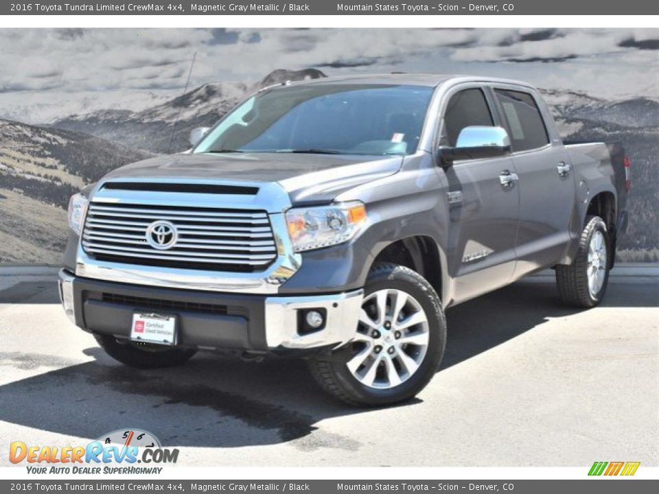 2016 Toyota Tundra Limited CrewMax 4x4 Magnetic Gray Metallic / Black Photo #5