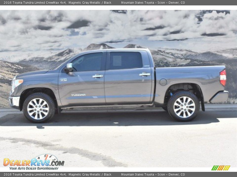 2016 Toyota Tundra Limited CrewMax 4x4 Magnetic Gray Metallic / Black Photo #6