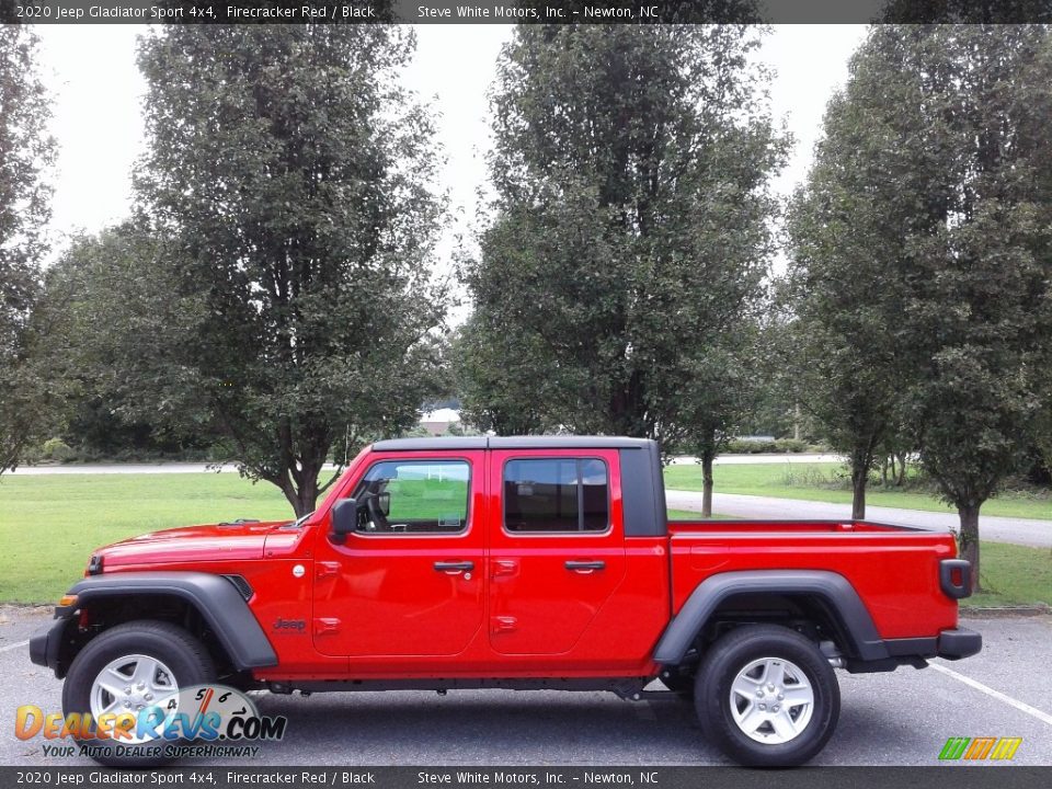 2020 Jeep Gladiator Sport 4x4 Firecracker Red / Black Photo #1