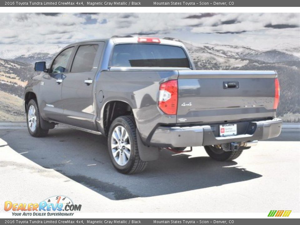 2016 Toyota Tundra Limited CrewMax 4x4 Magnetic Gray Metallic / Black Photo #7