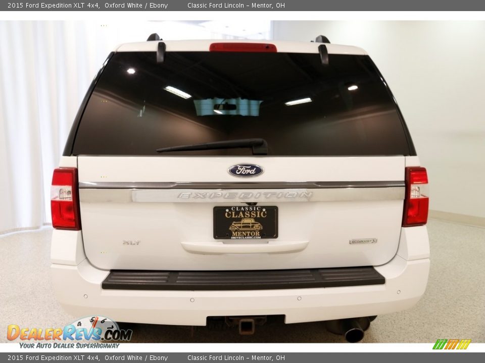 2015 Ford Expedition XLT 4x4 Oxford White / Ebony Photo #18