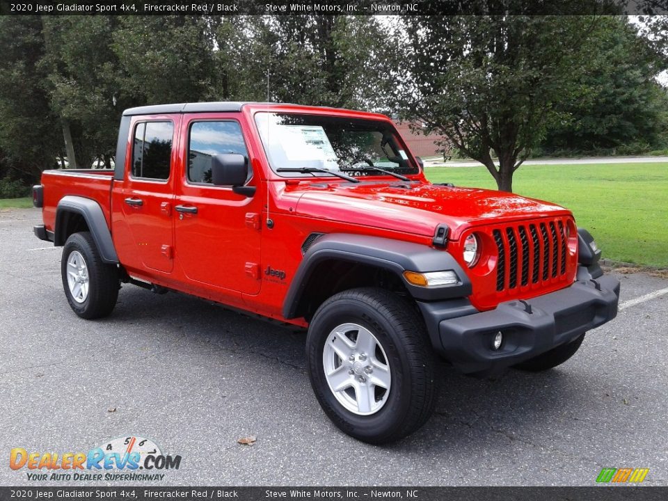 2020 Jeep Gladiator Sport 4x4 Firecracker Red / Black Photo #4