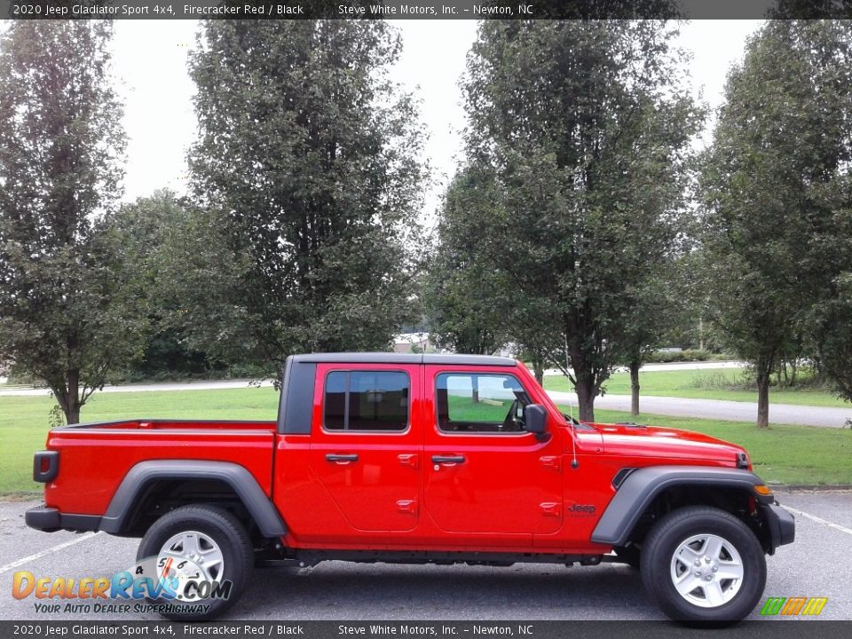 2020 Jeep Gladiator Sport 4x4 Firecracker Red / Black Photo #5