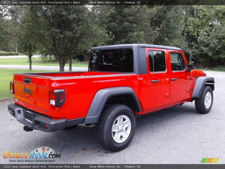 2020 Jeep Gladiator Sport 4x4 Firecracker Red / Black Photo #6