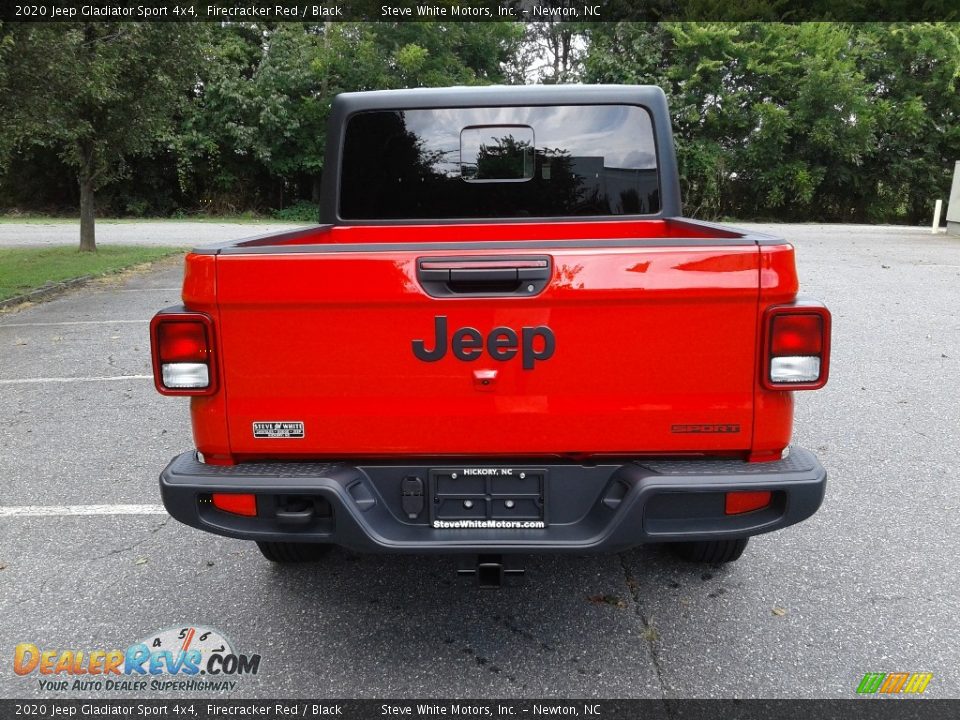 2020 Jeep Gladiator Sport 4x4 Firecracker Red / Black Photo #7