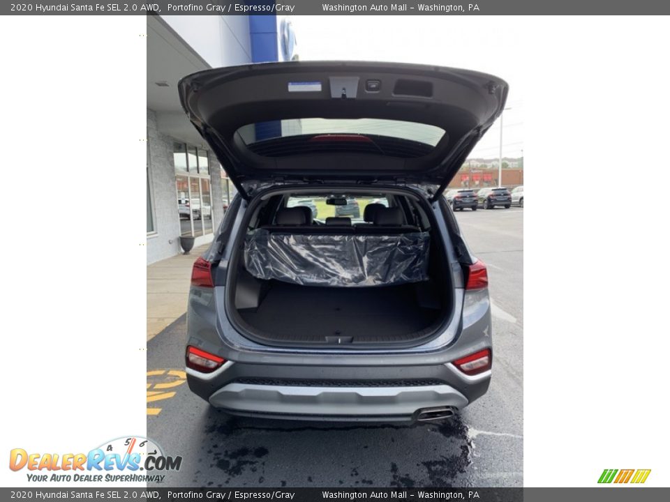 2020 Hyundai Santa Fe SEL 2.0 AWD Portofino Gray / Espresso/Gray Photo #21