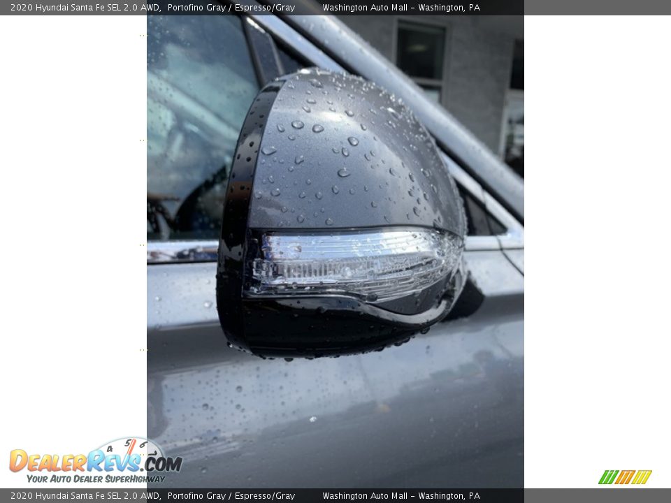 2020 Hyundai Santa Fe SEL 2.0 AWD Portofino Gray / Espresso/Gray Photo #30