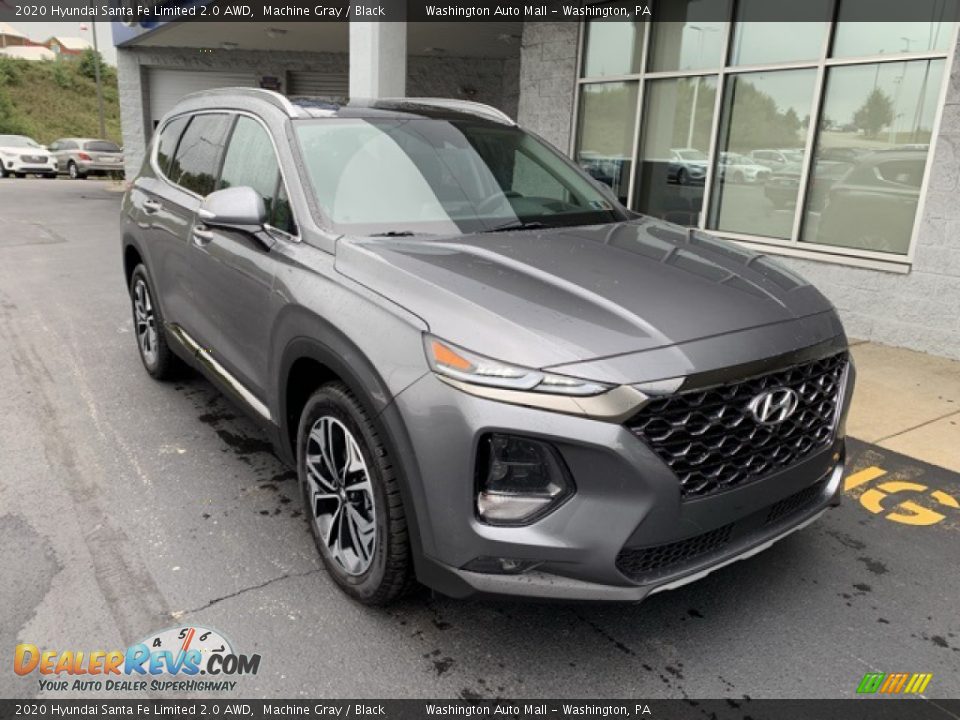Front 3/4 View of 2020 Hyundai Santa Fe Limited 2.0 AWD Photo #2