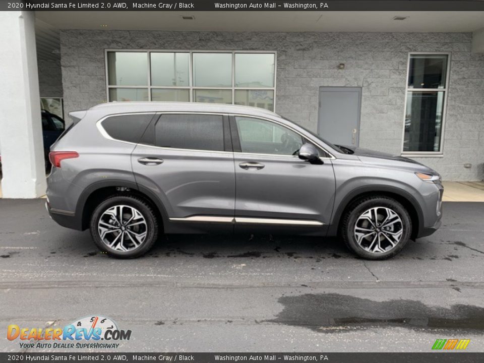 Machine Gray 2020 Hyundai Santa Fe Limited 2.0 AWD Photo #3
