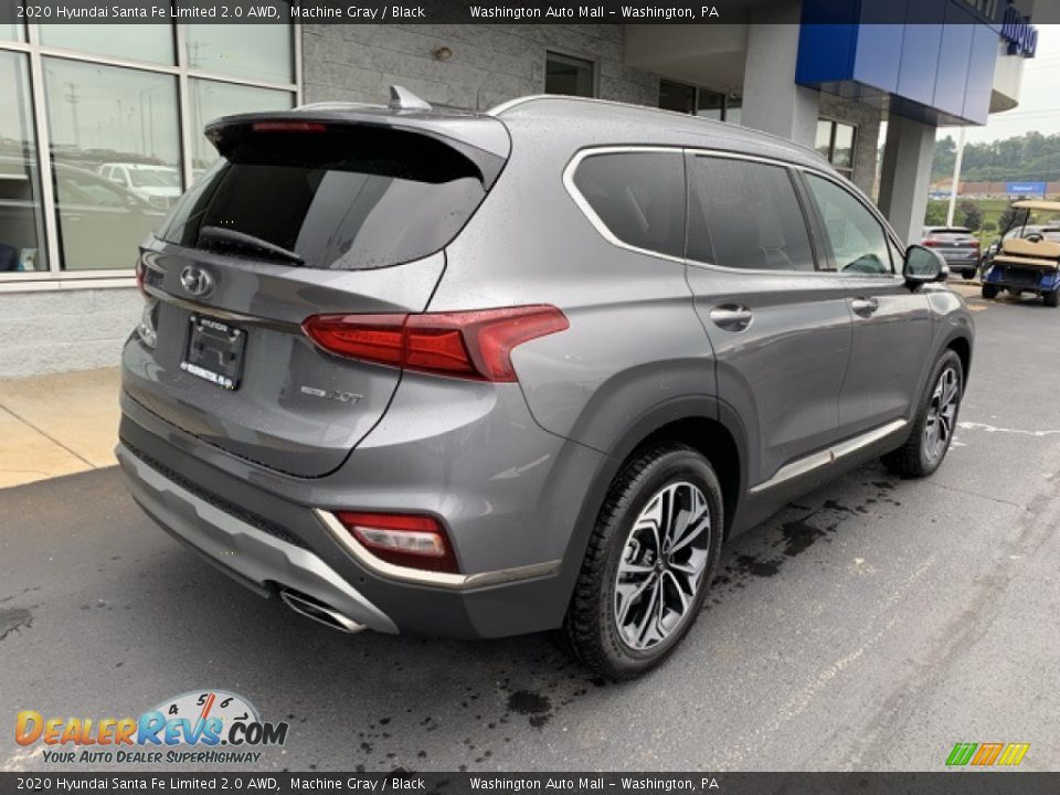 2020 Hyundai Santa Fe Limited 2.0 AWD Machine Gray / Black Photo #4
