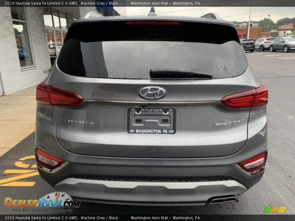 2020 Hyundai Santa Fe Limited 2.0 AWD Machine Gray / Black Photo #5