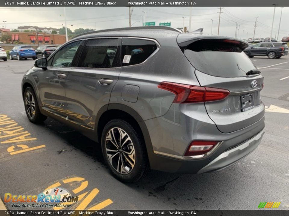 2020 Hyundai Santa Fe Limited 2.0 AWD Machine Gray / Black Photo #6