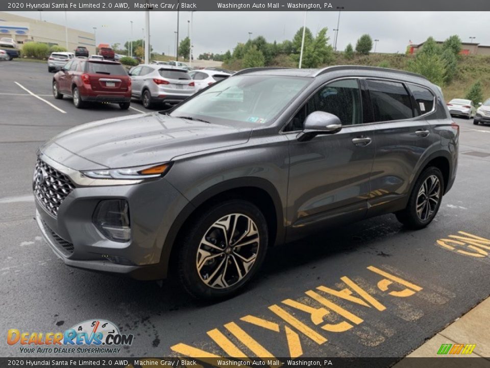 2020 Hyundai Santa Fe Limited 2.0 AWD Machine Gray / Black Photo #7