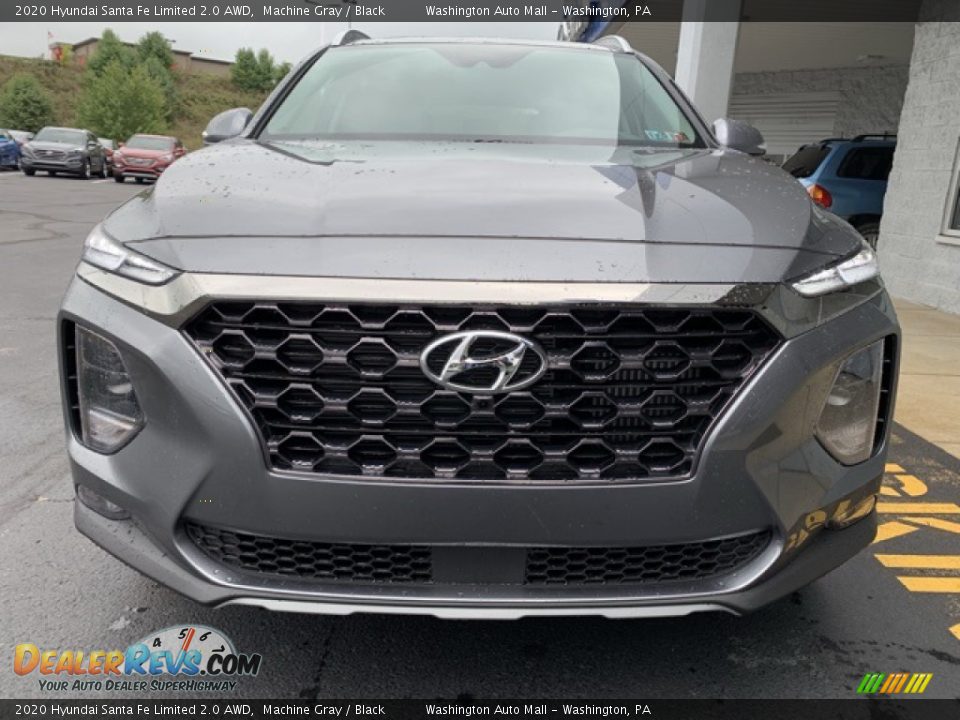 2020 Hyundai Santa Fe Limited 2.0 AWD Machine Gray / Black Photo #8