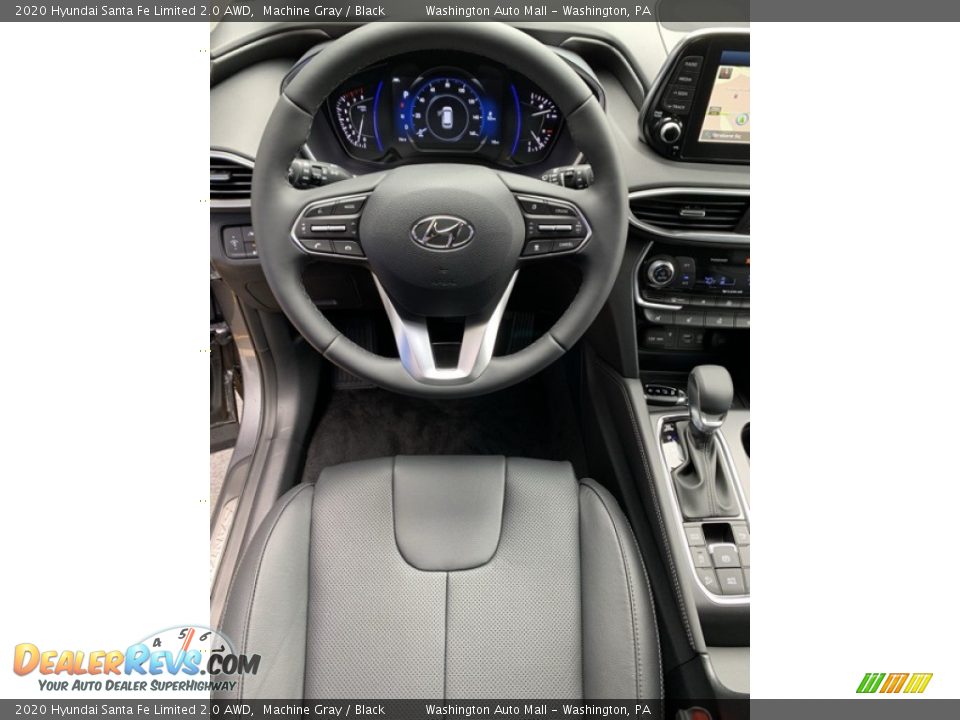 2020 Hyundai Santa Fe Limited 2.0 AWD Steering Wheel Photo #14