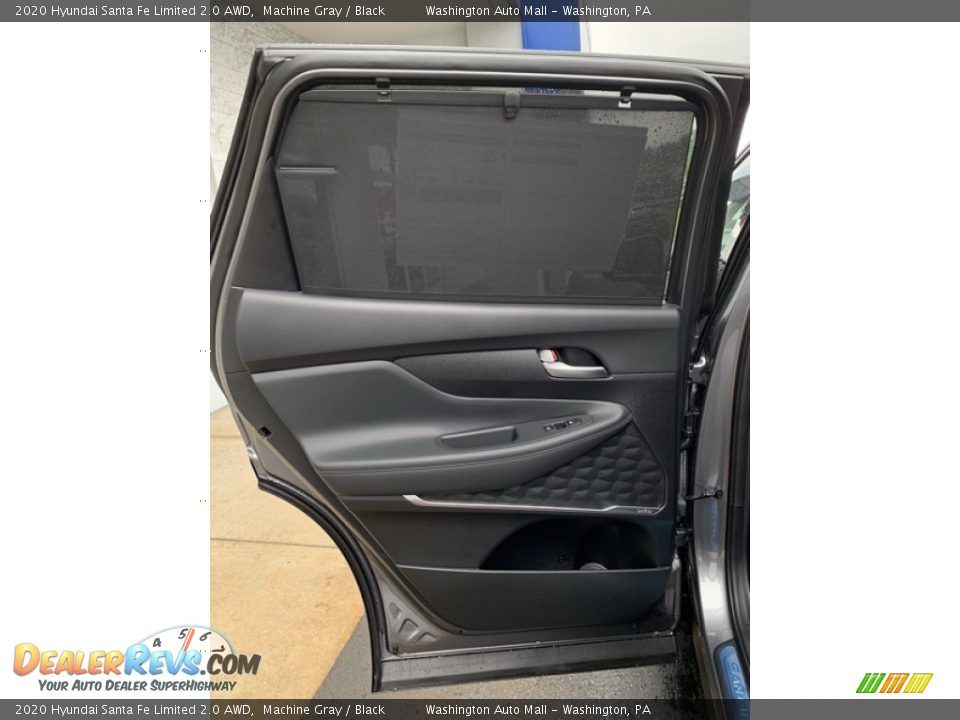 2020 Hyundai Santa Fe Limited 2.0 AWD Machine Gray / Black Photo #17