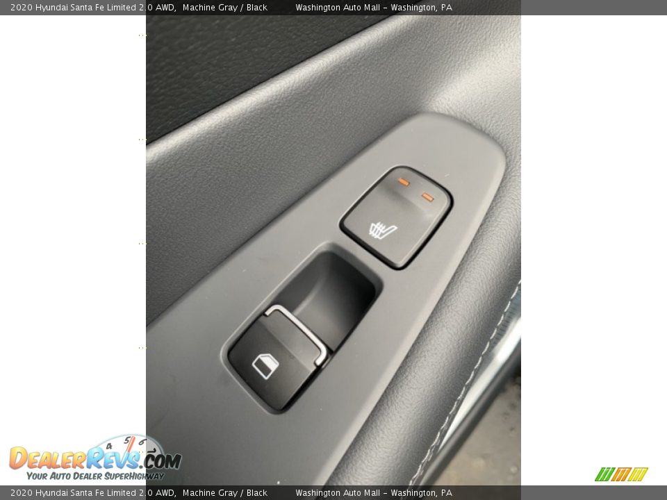 2020 Hyundai Santa Fe Limited 2.0 AWD Machine Gray / Black Photo #19