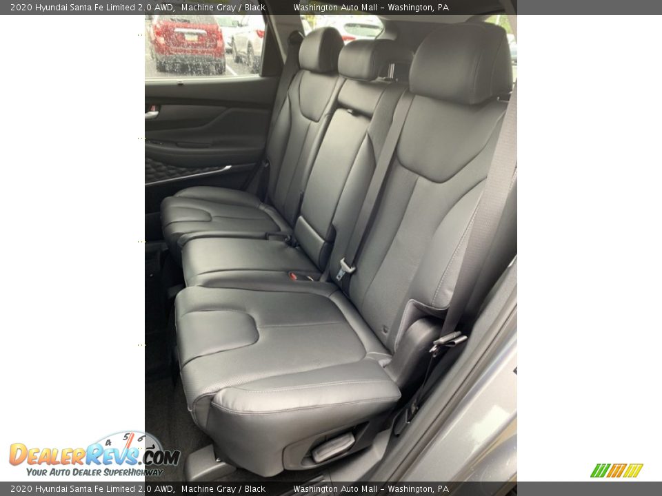 Rear Seat of 2020 Hyundai Santa Fe Limited 2.0 AWD Photo #20