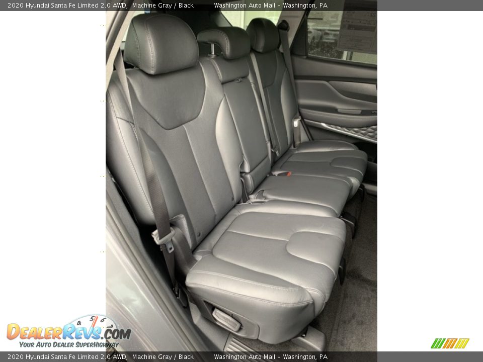 Rear Seat of 2020 Hyundai Santa Fe Limited 2.0 AWD Photo #27