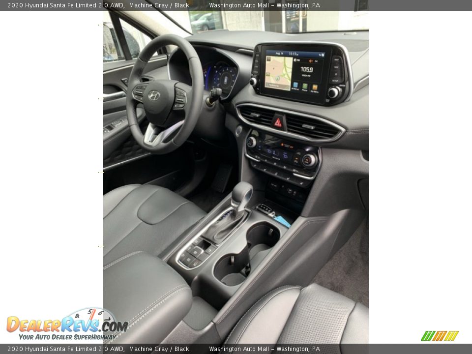 Dashboard of 2020 Hyundai Santa Fe Limited 2.0 AWD Photo #31