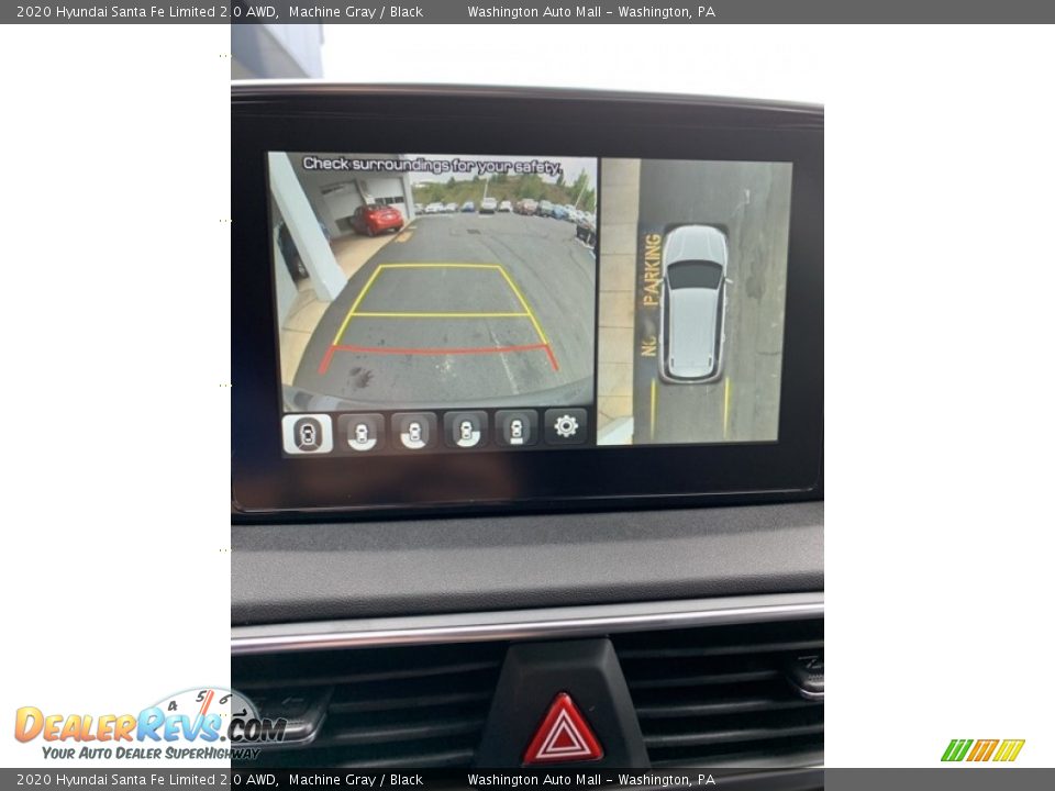 2020 Hyundai Santa Fe Limited 2.0 AWD Machine Gray / Black Photo #36
