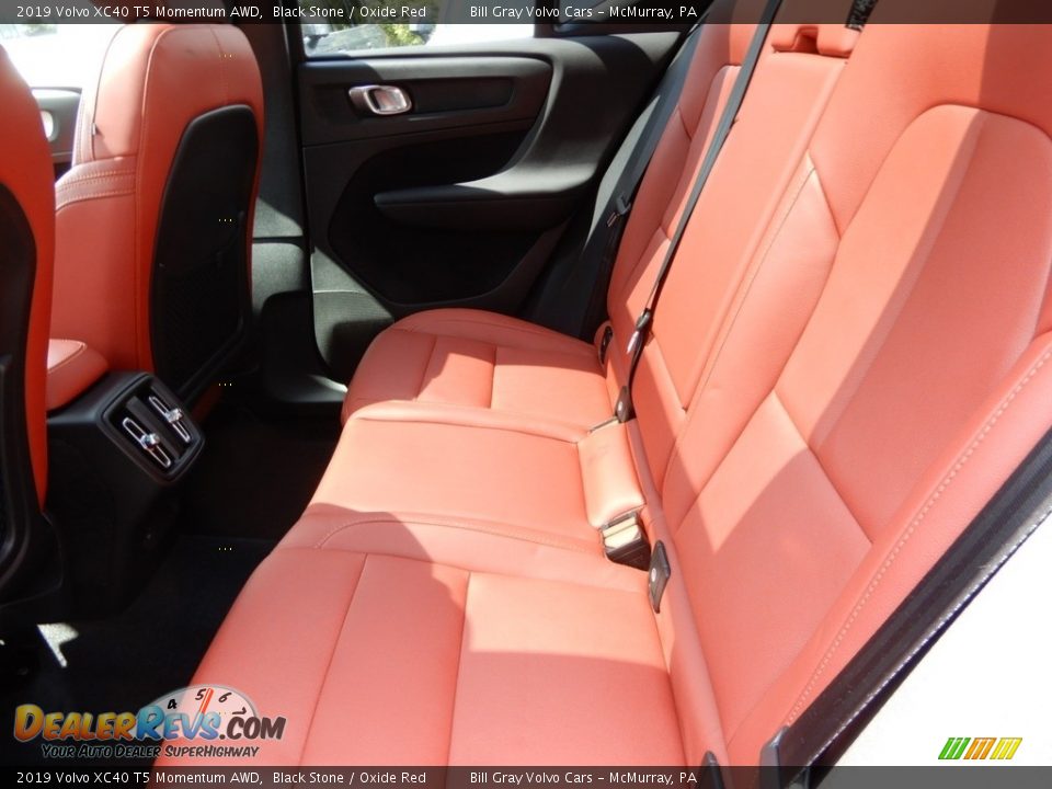 Rear Seat of 2019 Volvo XC40 T5 Momentum AWD Photo #12