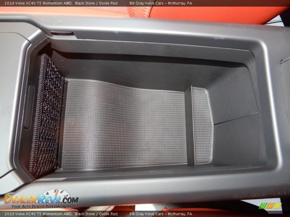 2019 Volvo XC40 T5 Momentum AWD Black Stone / Oxide Red Photo #20