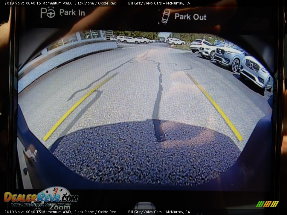2019 Volvo XC40 T5 Momentum AWD Black Stone / Oxide Red Photo #23
