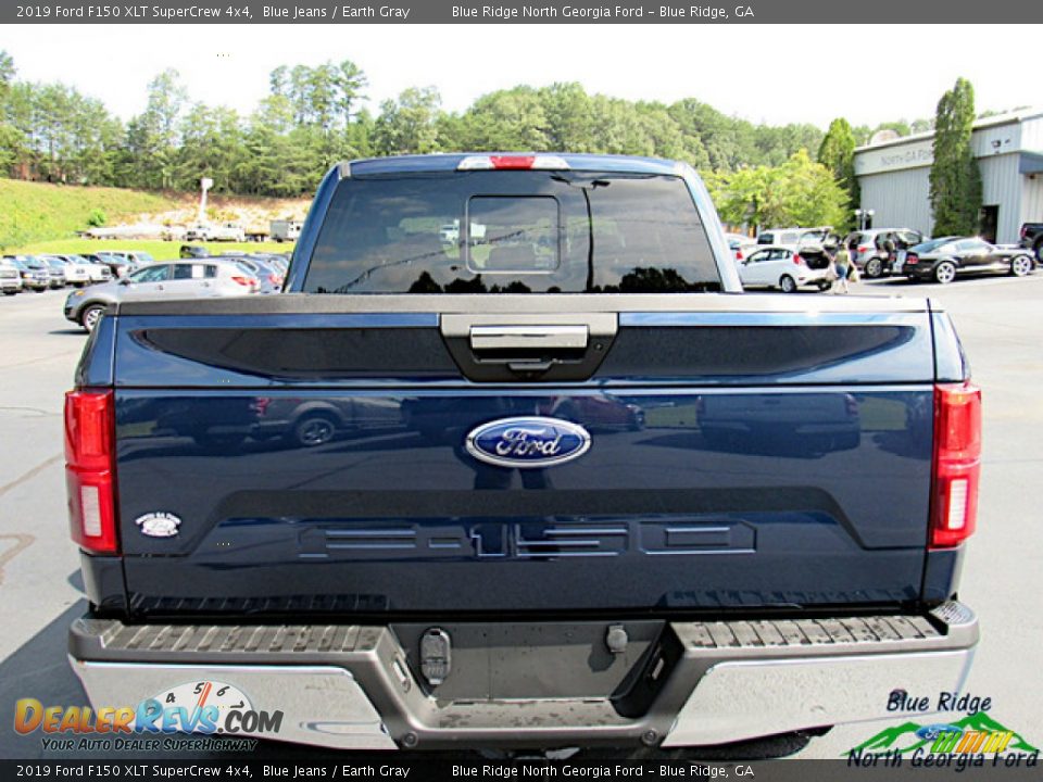 2019 Ford F150 XLT SuperCrew 4x4 Blue Jeans / Earth Gray Photo #4