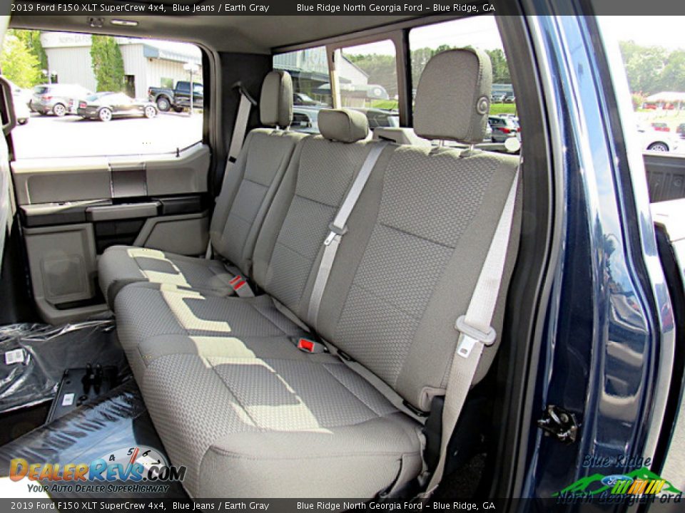 2019 Ford F150 XLT SuperCrew 4x4 Blue Jeans / Earth Gray Photo #12