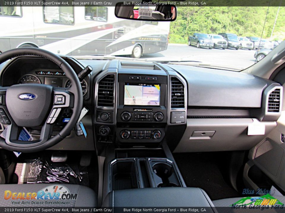 2019 Ford F150 XLT SuperCrew 4x4 Blue Jeans / Earth Gray Photo #15