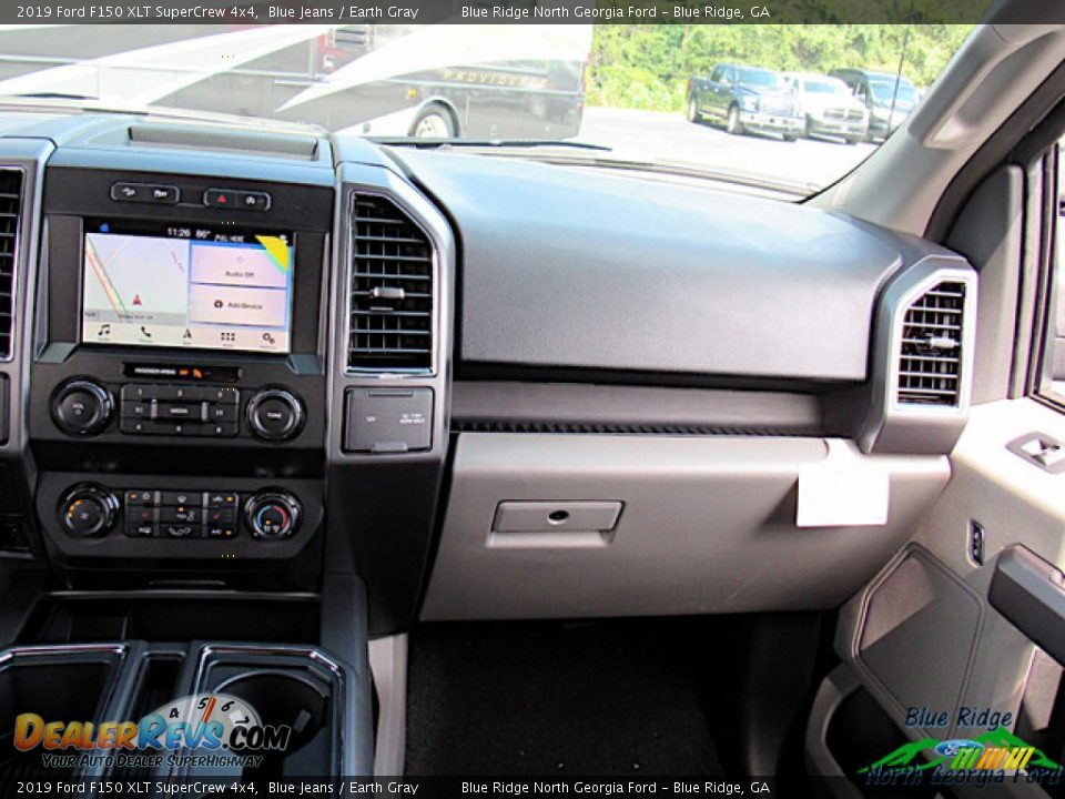 2019 Ford F150 XLT SuperCrew 4x4 Blue Jeans / Earth Gray Photo #16