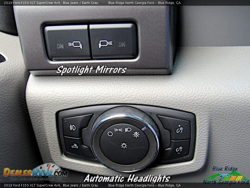 2019 Ford F150 XLT SuperCrew 4x4 Blue Jeans / Earth Gray Photo #22