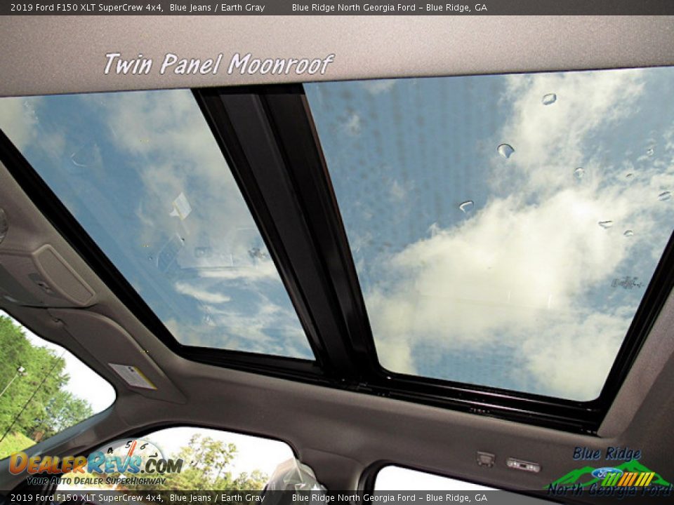 2019 Ford F150 XLT SuperCrew 4x4 Blue Jeans / Earth Gray Photo #25