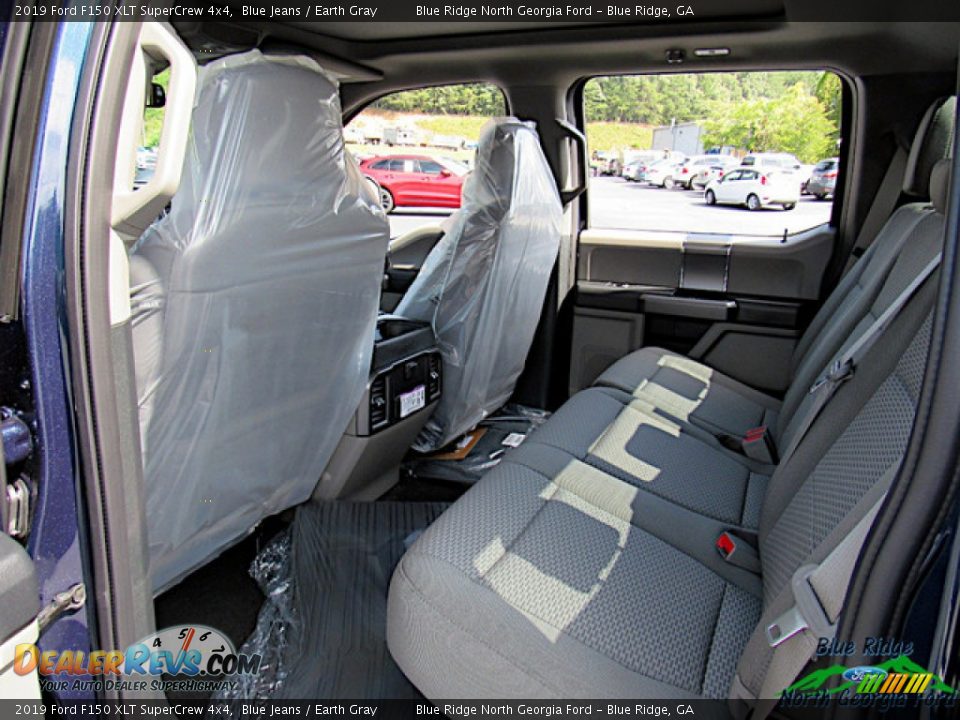 2019 Ford F150 XLT SuperCrew 4x4 Blue Jeans / Earth Gray Photo #31