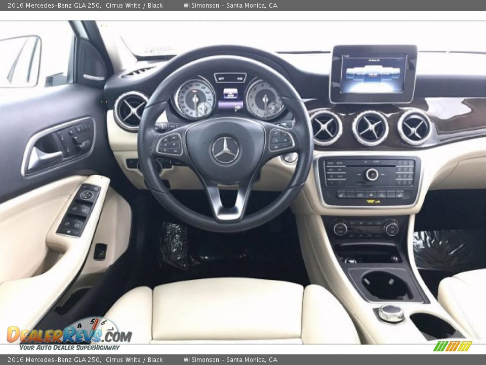 2016 Mercedes-Benz GLA 250 Cirrus White / Black Photo #4