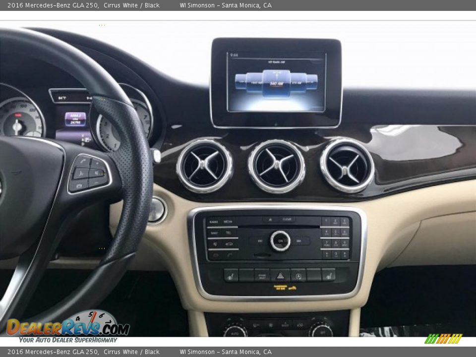 2016 Mercedes-Benz GLA 250 Cirrus White / Black Photo #5