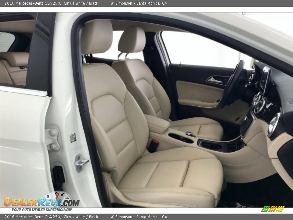 2016 Mercedes-Benz GLA 250 Cirrus White / Black Photo #6