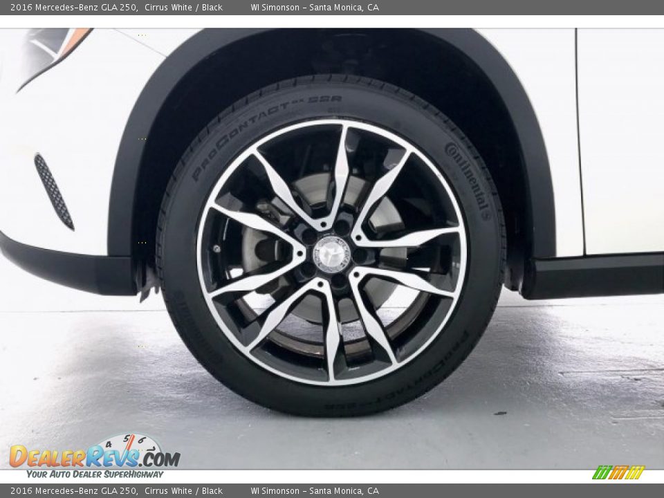 2016 Mercedes-Benz GLA 250 Cirrus White / Black Photo #8