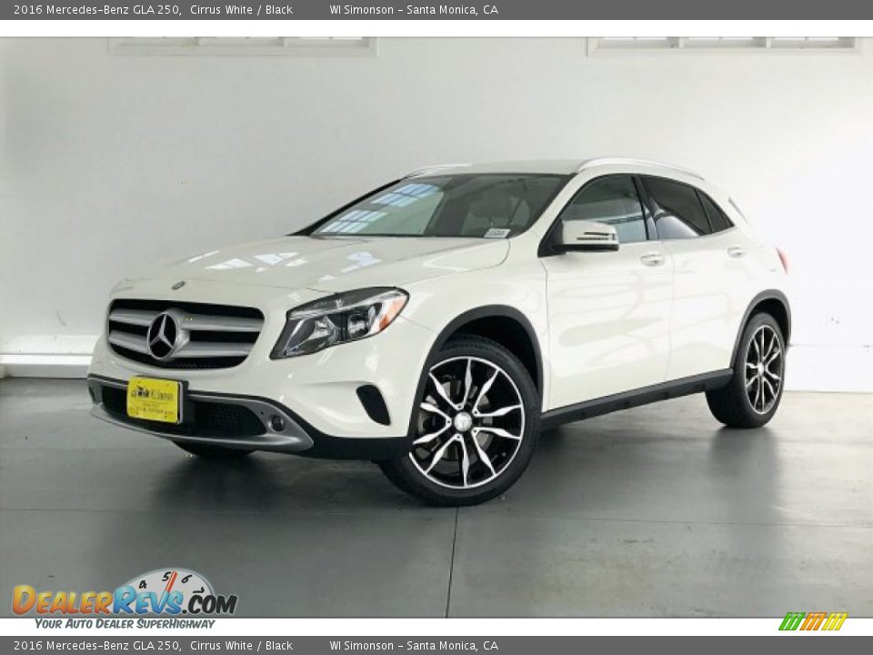 2016 Mercedes-Benz GLA 250 Cirrus White / Black Photo #12