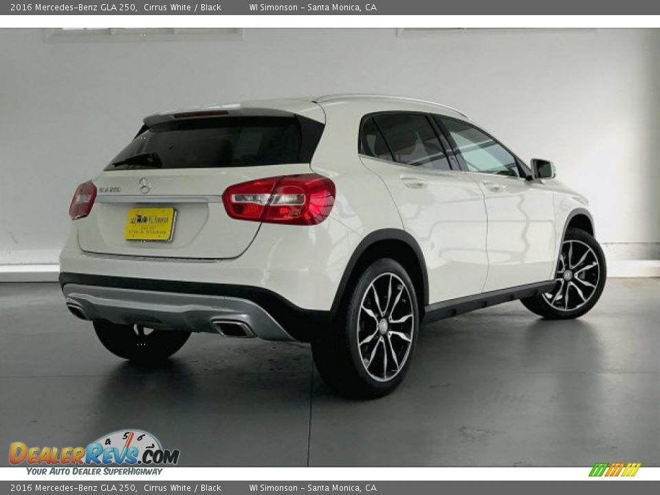 2016 Mercedes-Benz GLA 250 Cirrus White / Black Photo #16