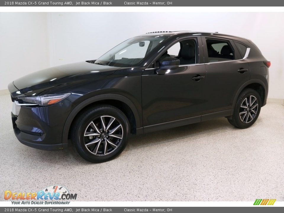 2018 Mazda CX-5 Grand Touring AWD Jet Black Mica / Black Photo #3