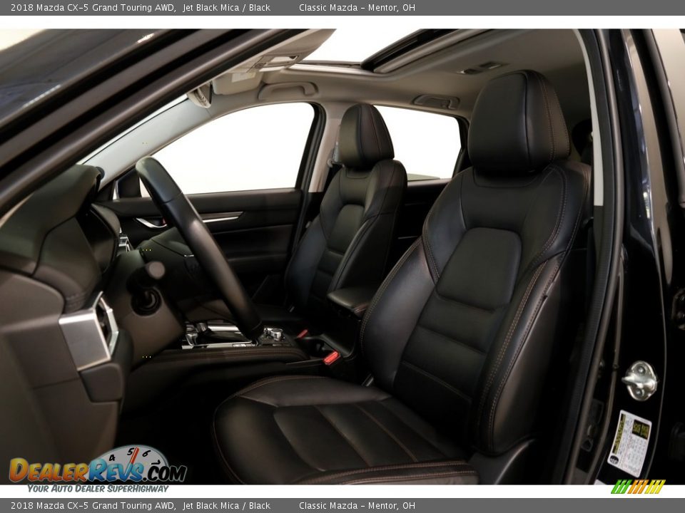 2018 Mazda CX-5 Grand Touring AWD Jet Black Mica / Black Photo #4