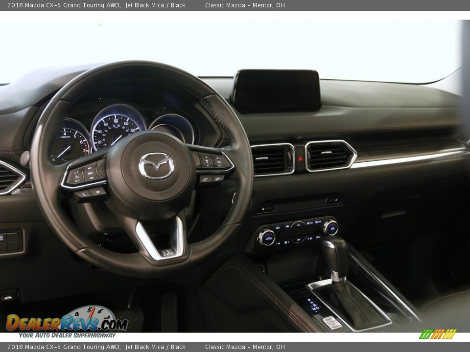 2018 Mazda CX-5 Grand Touring AWD Jet Black Mica / Black Photo #5