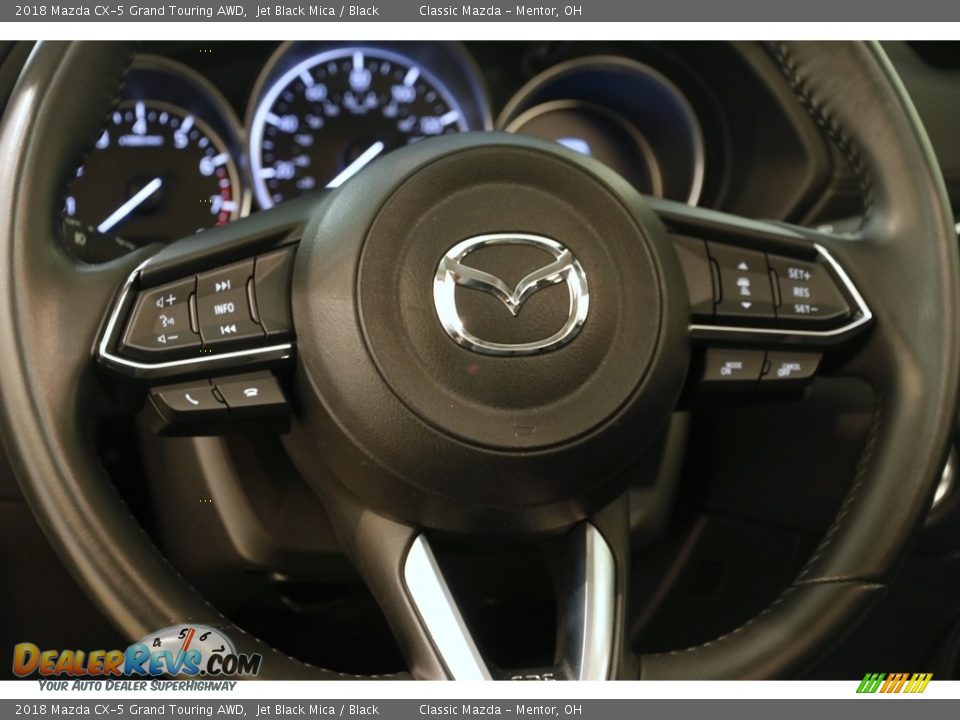 2018 Mazda CX-5 Grand Touring AWD Jet Black Mica / Black Photo #6