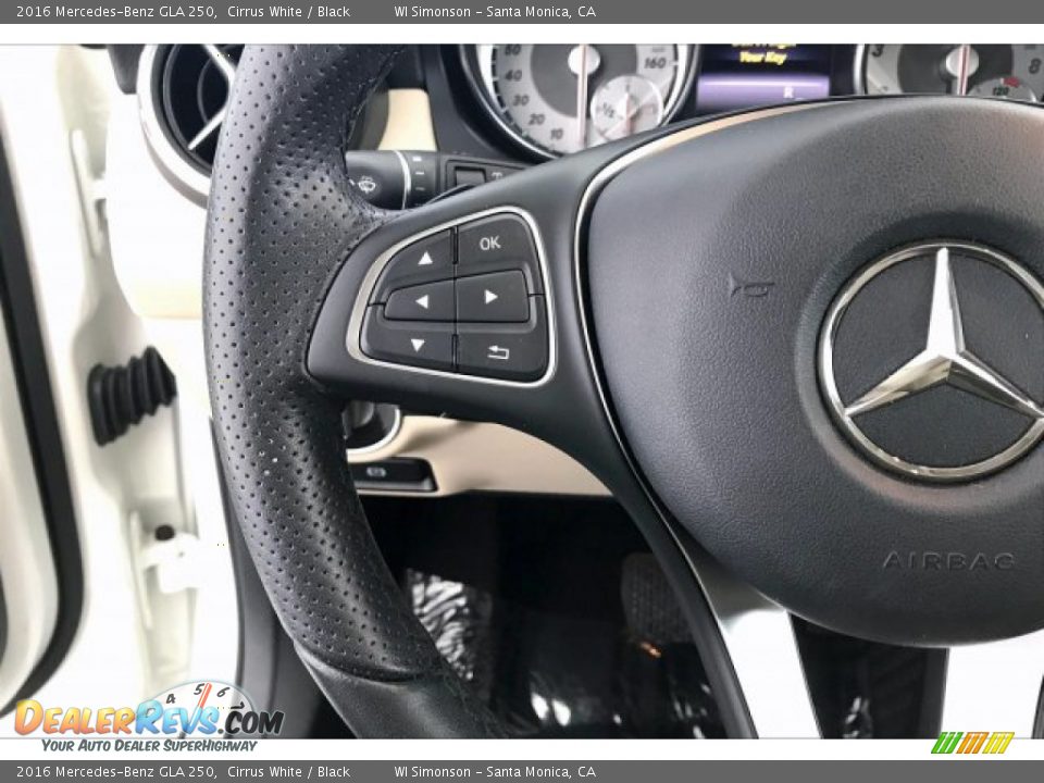 2016 Mercedes-Benz GLA 250 Cirrus White / Black Photo #18