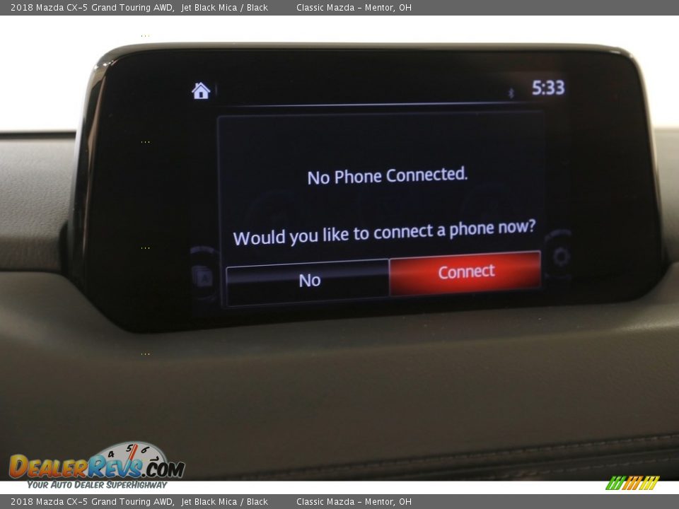 2018 Mazda CX-5 Grand Touring AWD Jet Black Mica / Black Photo #10